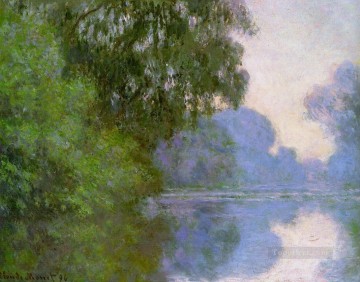 クロード・モネ Painting - ジヴェルニーの近くのセーヌ川の支流 II クロード・モネ